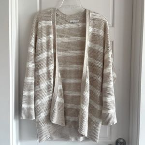 American Eagle Striped Cardigan
